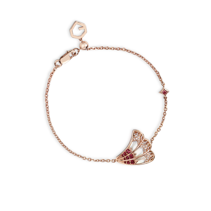 Al Dana Small Bracelet Rose Gold