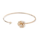 Lady Rose Bangle Yellow Gold