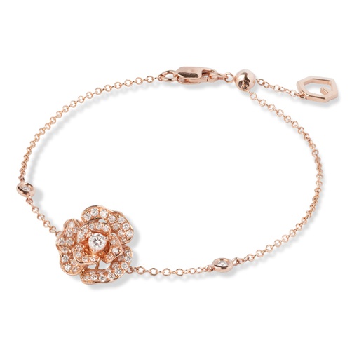 [GRC391P] Lady Rose Bracelet Rose Gold (M (17 cm))