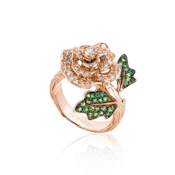 Lady Rose Medium Ring Rose Gold