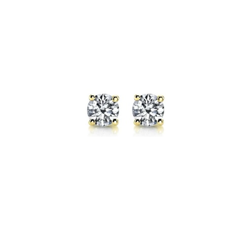 [GB664Y] Round 0.35crt Diamond Earrings