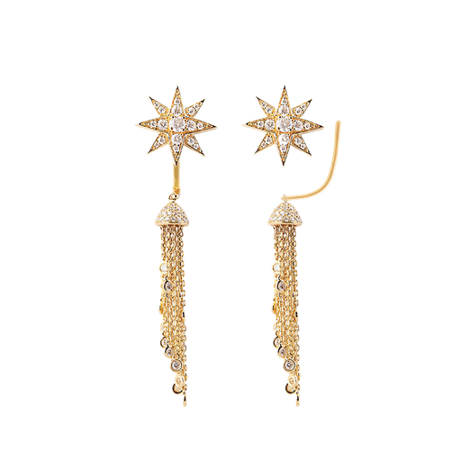 [GSC740Y] Suhail Earrings Yellow Gold