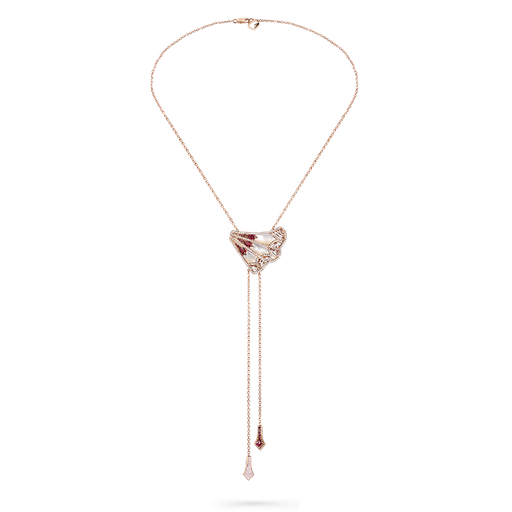 [GDC306P] Al Dana Long Necklace Rose Gold