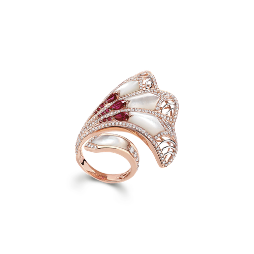 [GDC802RP] Al Dana Large Ring Rose Gold