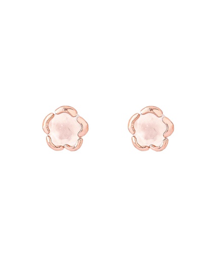 [GBEFLWRM] Baby Flower Earrings - Moonstone Rose Gold